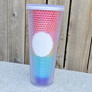 Starbucks Studded Rainbow Pride Tumbler 24 Starbucks Rainbow Tumbler No Straw